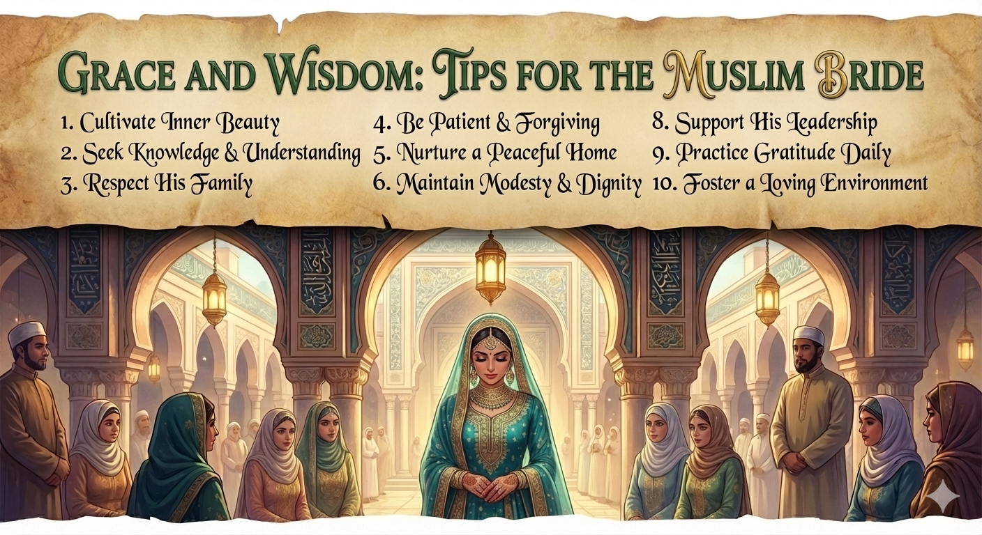 Grace and Wisdom: Tips for the Muslim Bride