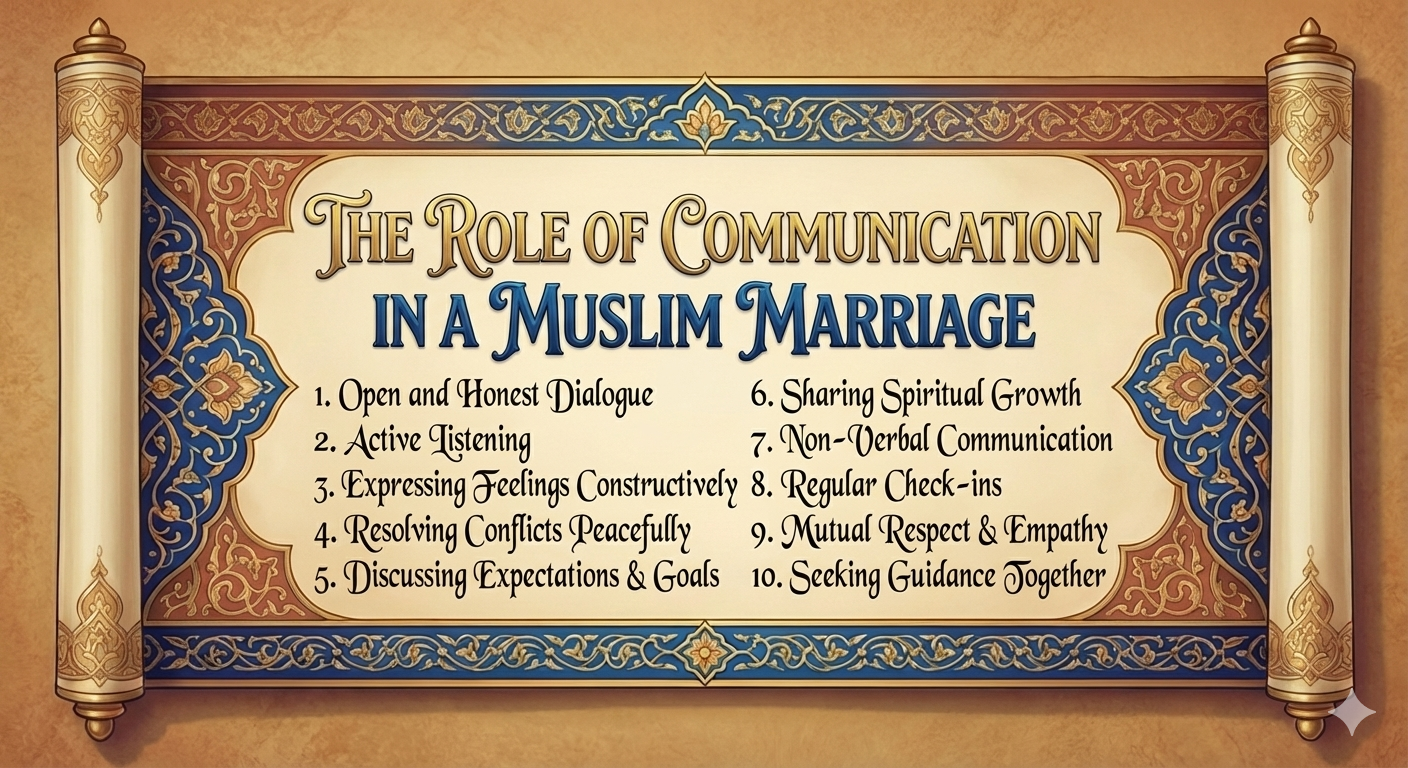 The Role of Communication in a Muslim Marriage